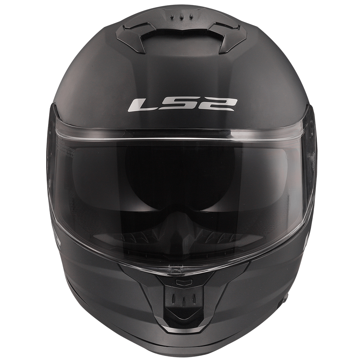 Capacete LS2 Stream II FF808 Monocolor Preto Fosco