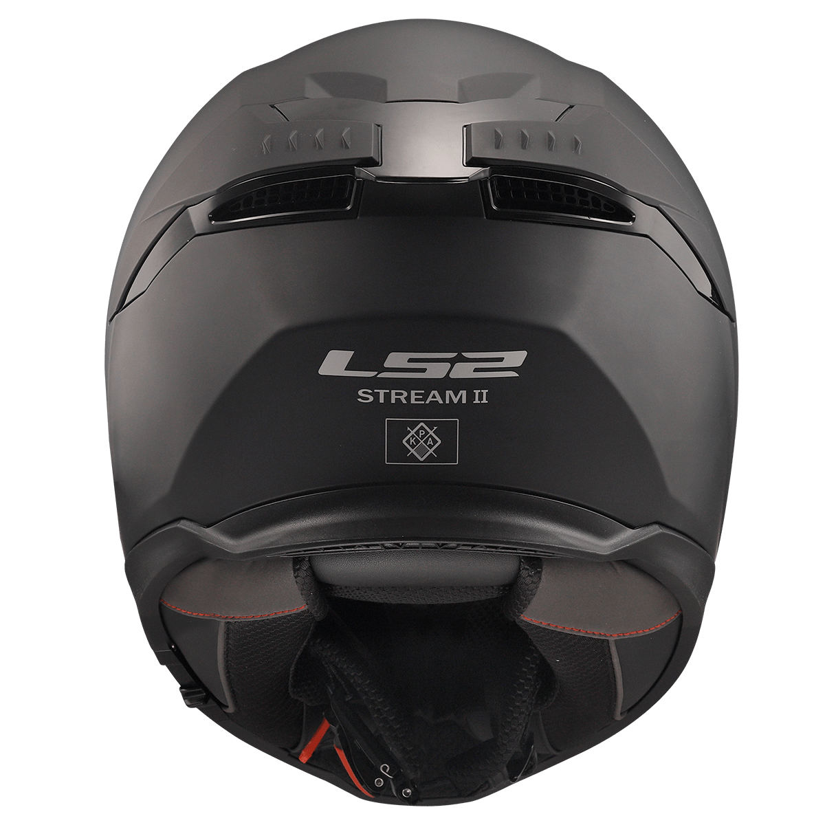 Capacete LS2 Stream II FF808 Monocolor Preto Fosco
