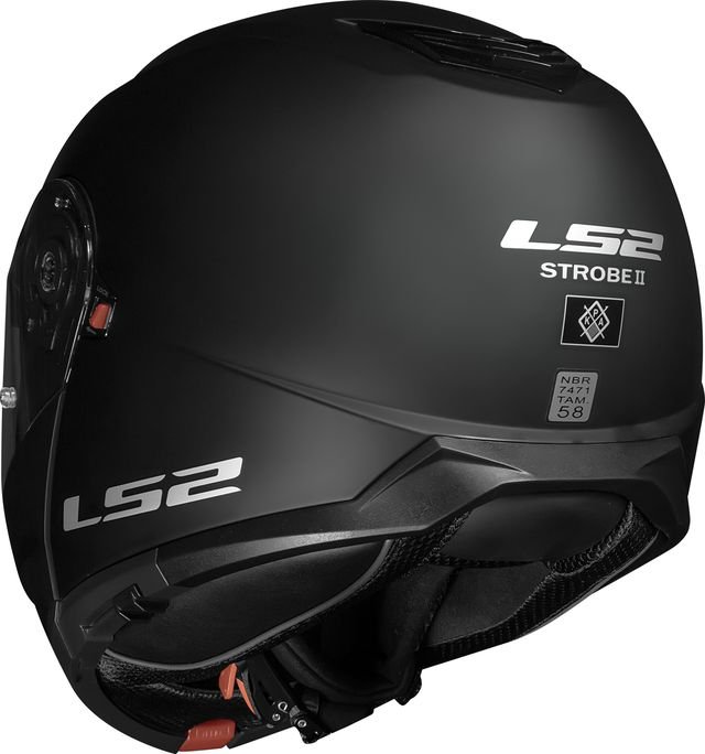 Capacete LS2 Strobe II FF908 Escamoteável Monocolor