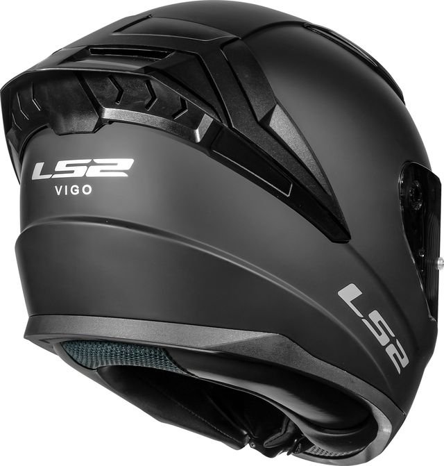 Capacete LS2 Vigo FF810 Monocolor Preto Fosco