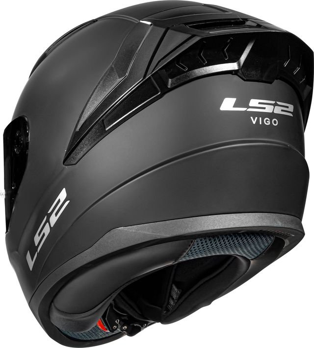 Capacete LS2 Vigo FF810 Monocolor Preto Fosco