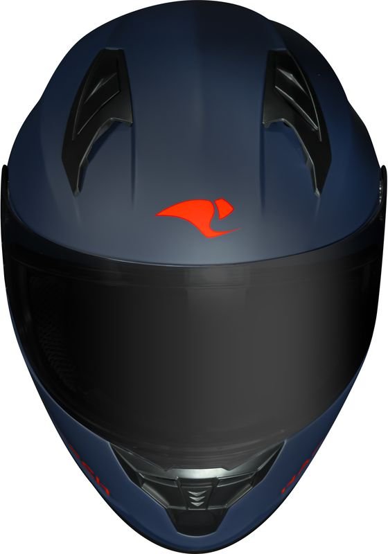 Capacete Race Tech Sector Monocolor Azul Fosco