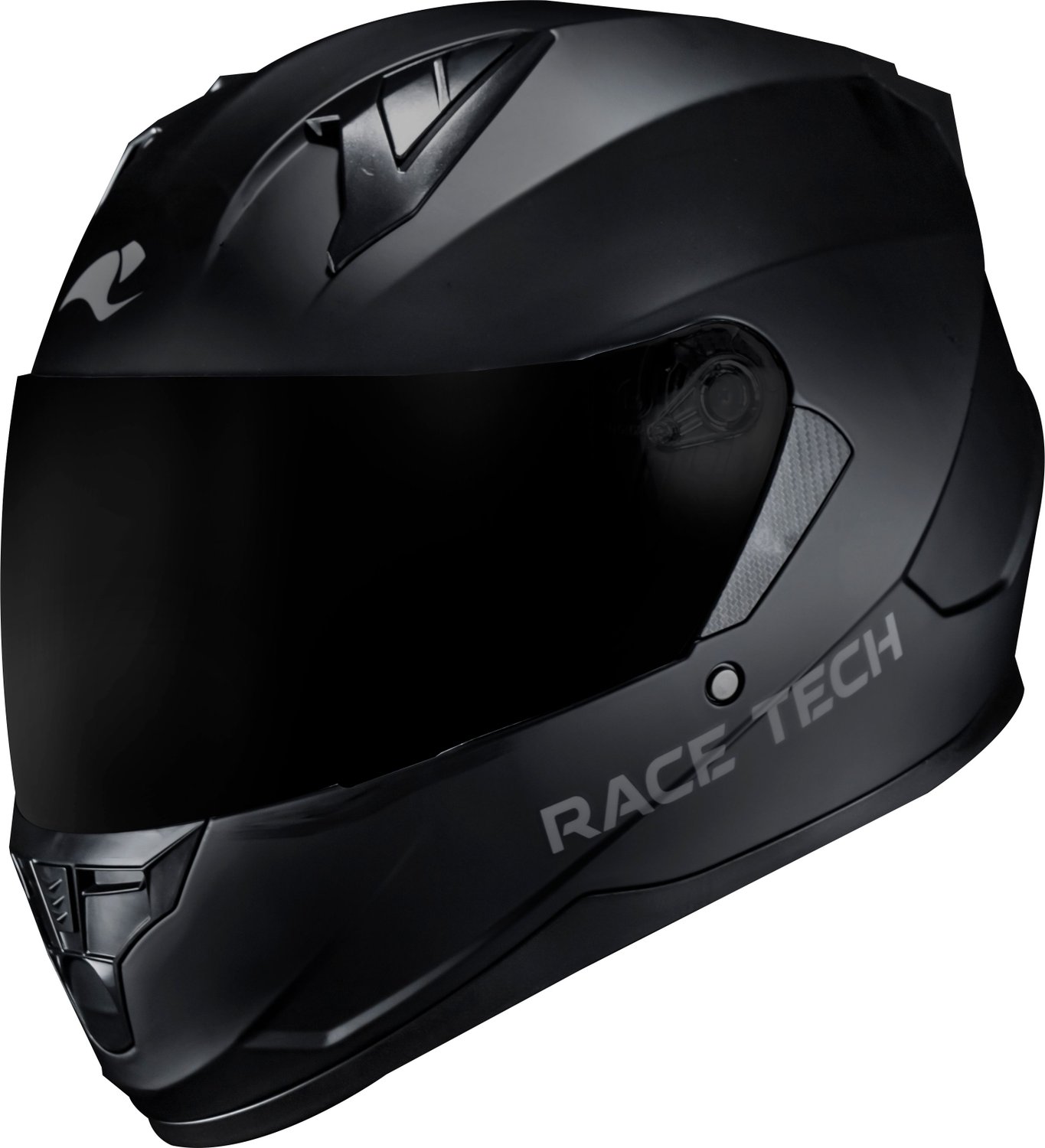 Capacete Race Tech Sector Monocolor Preto Fosco