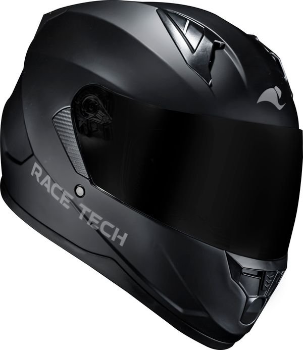 Capacete Race Tech Sector Monocolor Preto Fosco