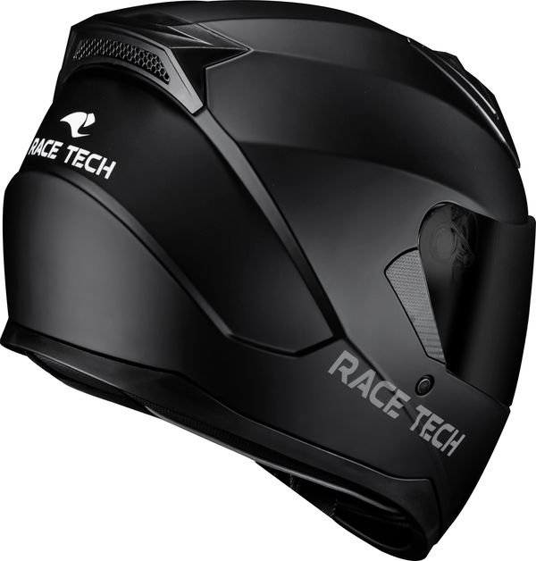 Capacete Race Tech Sector Monocolor Preto Fosco