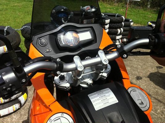 Adaptador Guidão TForce Regulagem 28/28 Triumph