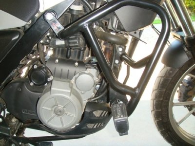 Protetor Motor e Perna BMW G650 GS/Sertão 10/16 c/ Pedaleiras Chapam