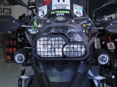 Protetor Farol BMW F650/F700/F800 Grade Chapam