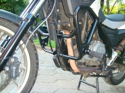 Protetor Motor e Perna BMW G650 GS/Sertão 10/16 c/ Pedaleiras Chapam
