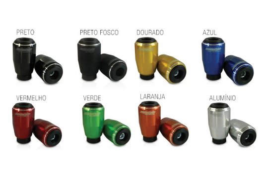 Slider GSR 750 13/16 Alumínio Motostyle