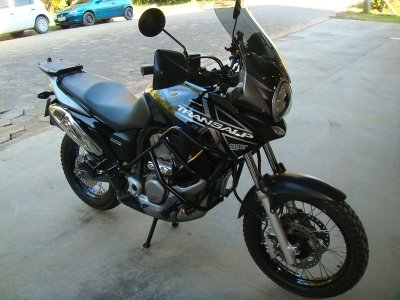 Protetor Motor e Carenagem Transalp 700 c/ Pedaleiras Chapam