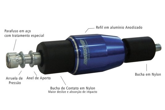Slider SRAD 750 07/09 Alumínio Motostyle
