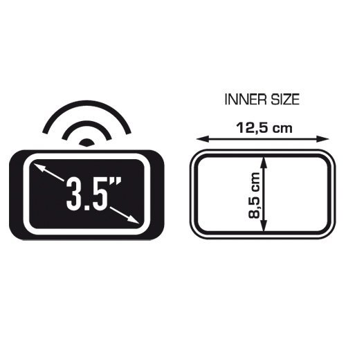 Suporte GPS p/ Guidão Kappa KS952 Impermeável