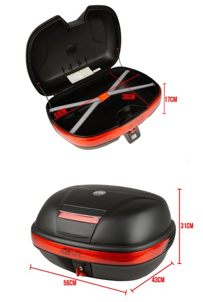 Baú Givi E-460N Monokey  46 Lts.