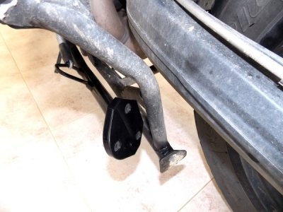 Ampliador Base Tripé Lateral  BMW F800 GS/ADV Chapam