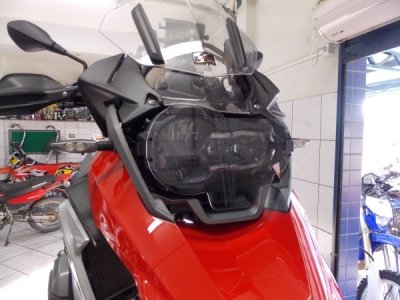 Protetor Farol BMW R1200 GS Sport 2014 a 2019 Acrílico Chapam