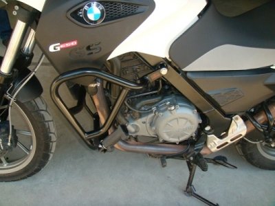Protetor Motor e Perna BMW G650 GS/Sertão 10/16 c/ Pedaleiras Chapam