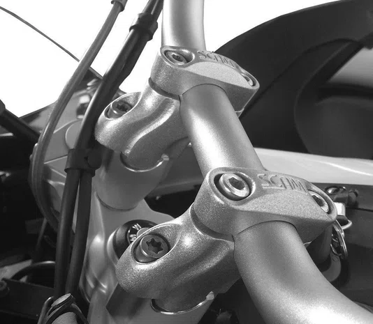 Alongador Guidão Riser Fixo 28/28 MM BMW F800/F850 GS/ADV Scam
