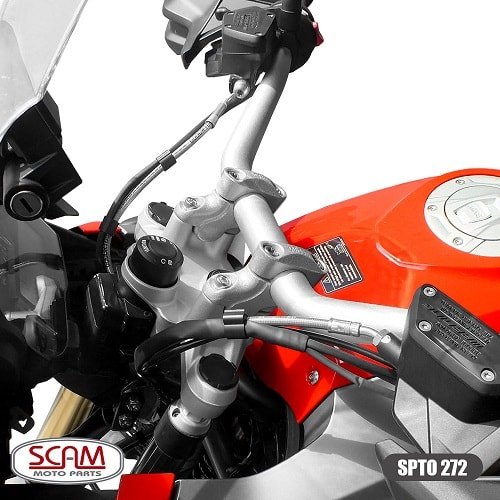 Adaptador Guidão Riser 32/32 Fixo Scam BMW R1200 GS/R1250 GS