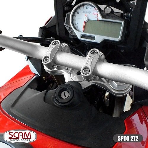 Adaptador Guidão Riser 32/32 Fixo Scam BMW R1200 GS/R1250 GS