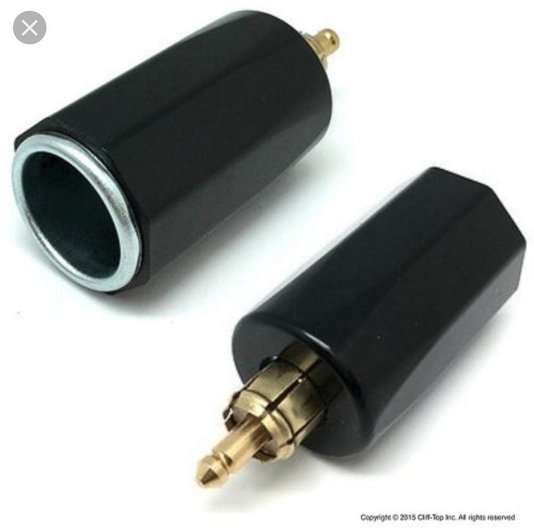 Adaptador Tomada 12V Padrão Europeu Para Brasileiro Cliff Top