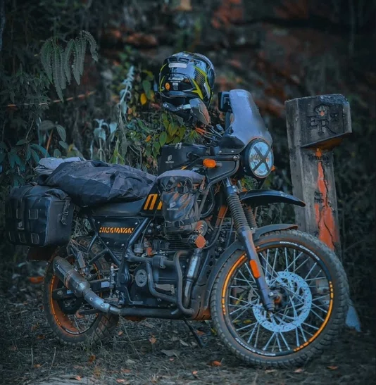 Afastador Alforge Royal Enfield Himalayan 410 Chapam
