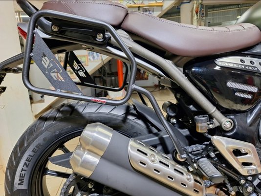 Afastador Alforge Triumph Scrambler 400X/Speed 400 Chapam