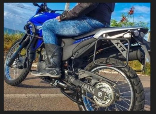 Afastador Alforge XTZ 250 Lander 2019 a 2026 Chapam