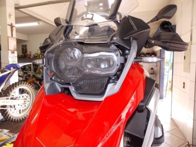 Protetor Farol BMW R1200 GS Sport 2014 a 2019 Acrílico Chapam