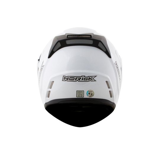 Capacete Norisk Route FF345 Escamoteável Branco