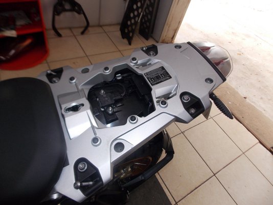 Bagageiro BMW R1250 GS 2020 Mod. Tubolar Chapam Preto