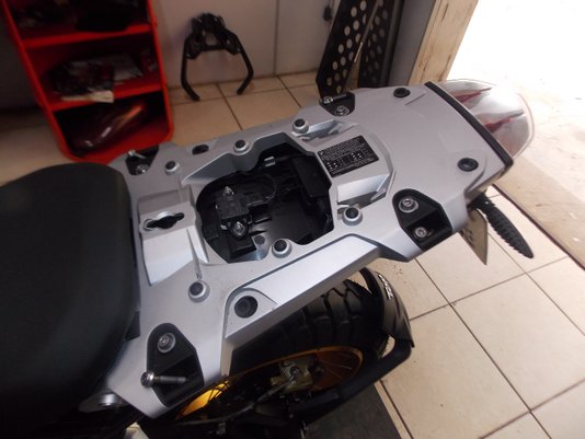Bagageiro BMW R1250 GS 2020 Mod. Tubolar Chapam Preto