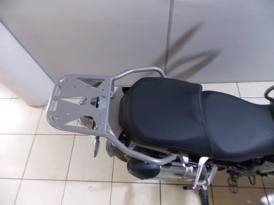 Bagageiro BMW R1250 GS Mod. Tubolar Chapam Prata