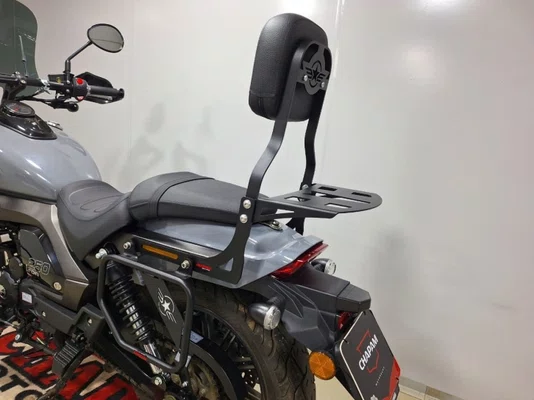 Bagageiro Com Encosto Shineray Iron 250 2025+ Chapam