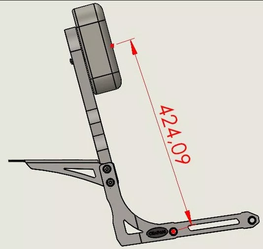Bagageiro Com Encosto Shineray Iron 250 2025+ Chapam