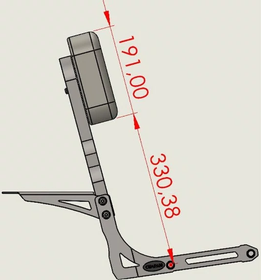 Bagageiro Com Encosto Shineray Iron 250 2025+ Chapam