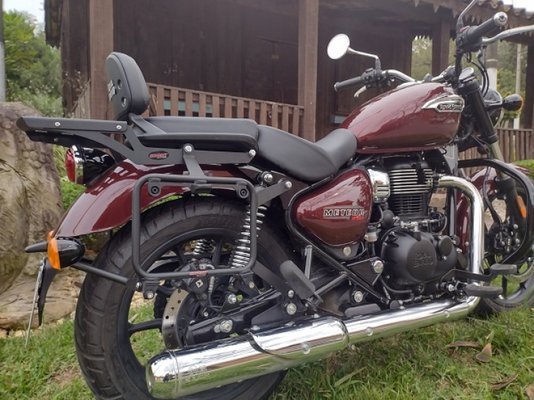Bagageiro Royal Enfild Meteor 350 Chapam