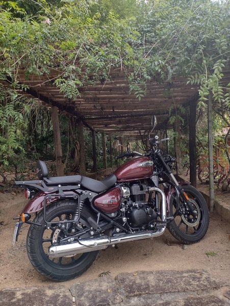 Bagageiro Royal Enfild Meteor 350 Chapam