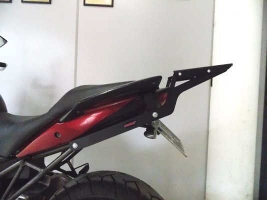 Bagageiro Versys 650 10/14 Modelo Chapa Chapam