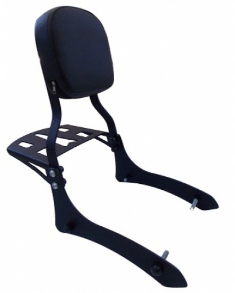 Bagageiro Vulcan 650S Modelo Chapa C/ Encosto