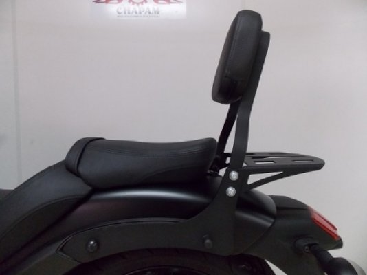 Bagageiro Vulcan 650S Modelo Chapa C/ Encosto