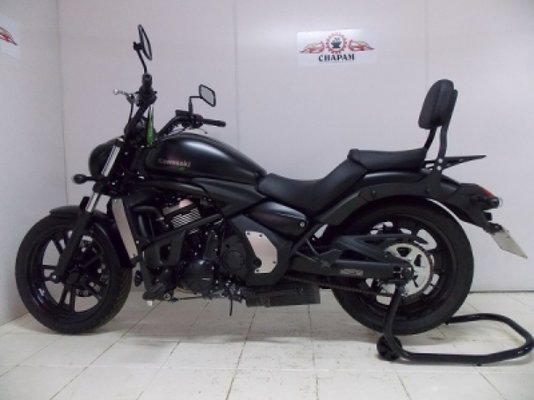 Bagageiro Vulcan 650S Modelo Chapa C/ Encosto