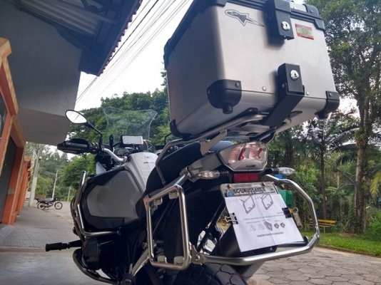 Baú Tras. Alum. 41 Lts.BMW F850/R1200/R1250 GS ADV