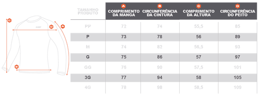 Blusa Segunda Pele X11 Climate 2
