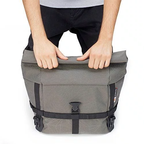 Bolsa Traseira Kappa RA319 Cinza