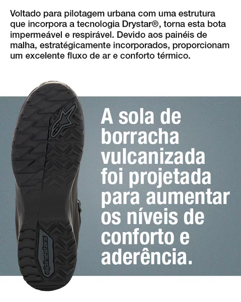 Bota Alpinestars CR 6 Drystar