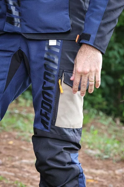 Calça ASW Tsunami Marinho/Areia/Laranja