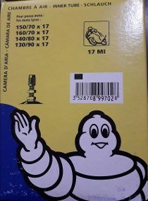 Câmara Ar 17 Michelin Valve TR4 150/70-17