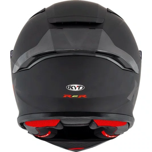 Capacete KYT R2R Plain Matt Black