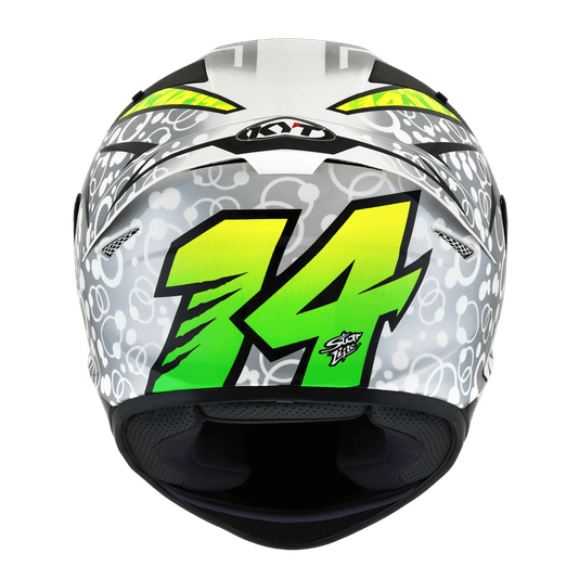 Capacete KYT TT Course Arbolino